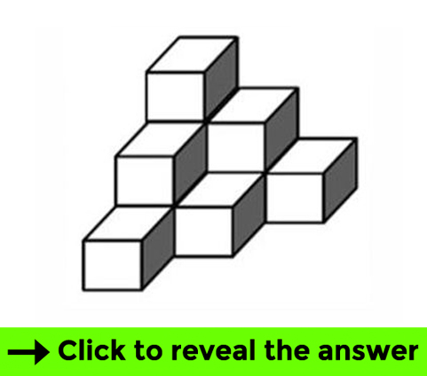 How Many Cubes Are In This Picture?