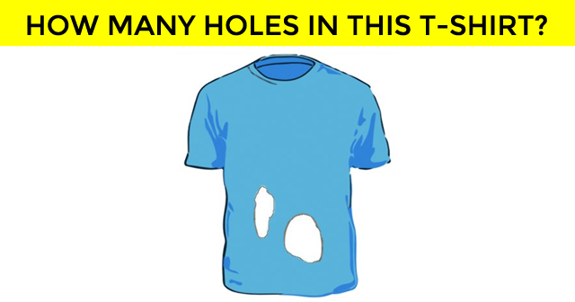 how to cut holes in t shirt